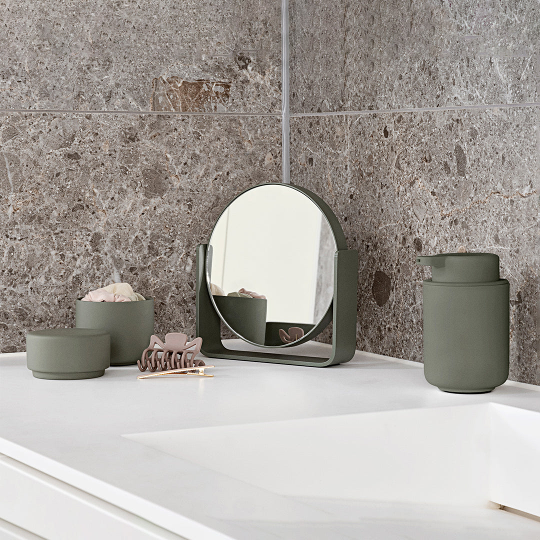 zone denmark | ume jar with lid | olive green