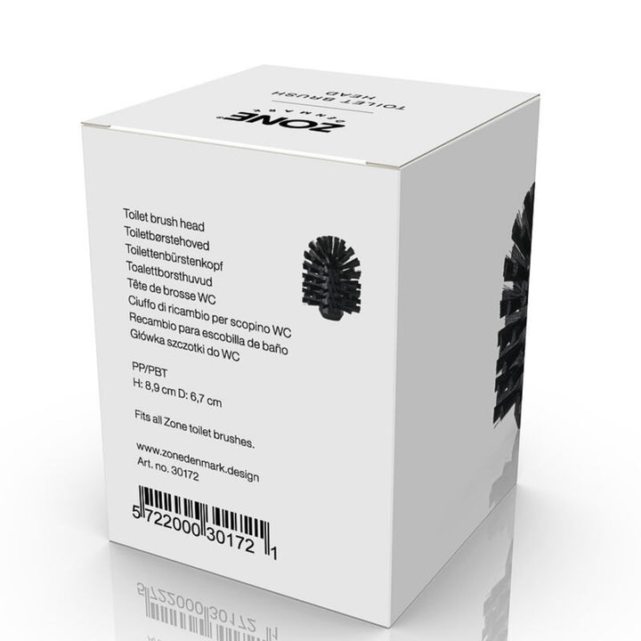 PARTS: zone denmark | ume toliet brush replacement head | black