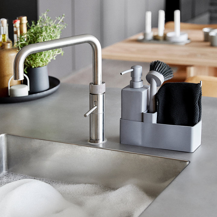 zone denmark | dishwashing set + cloth | cool grey
