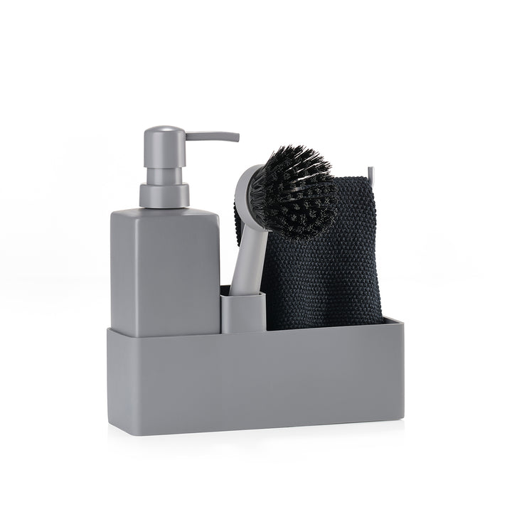 zone denmark | dishwashing set + cloth | cool grey