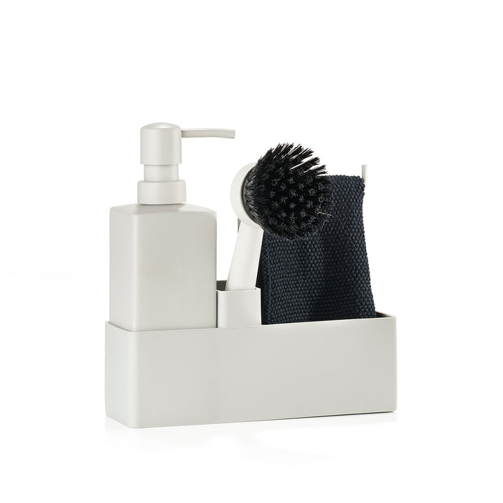 zone denmark | dishwashing set + cloth | warm grey