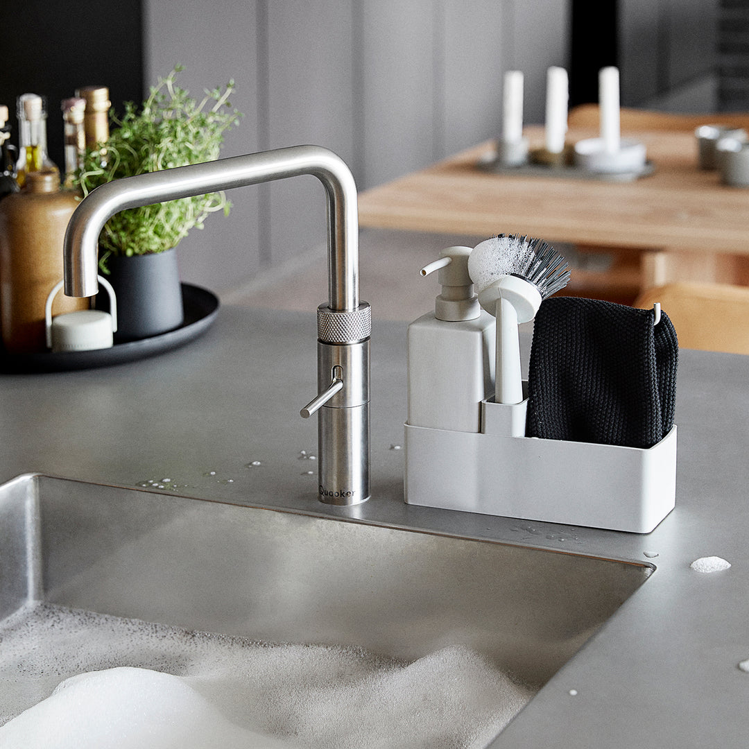 zone denmark | dishwashing set + cloth | warm grey