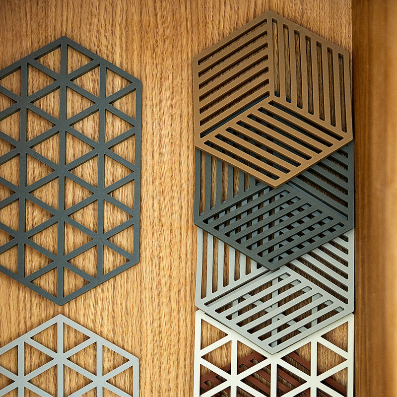 zone denmark | hexagon trivet | denim