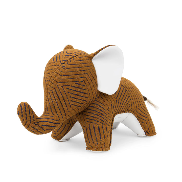 zuny | bookend | abby elephant  | kvadrat razzle dazzle tan