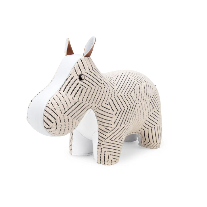 zuny | bookend | hippo | kvadrat razzle dazzle white