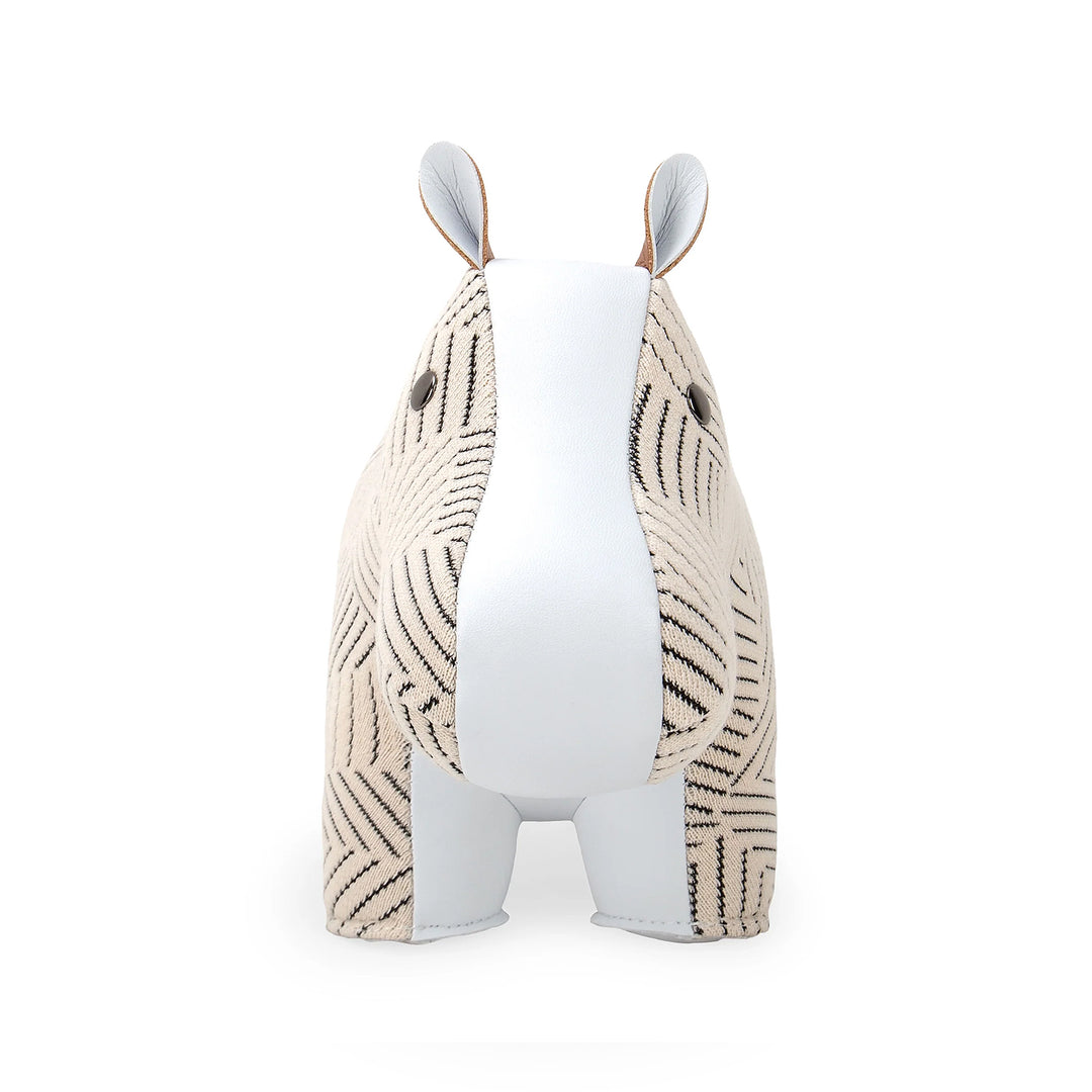 zuny | bookend | hippo | kvadrat razzle dazzle white