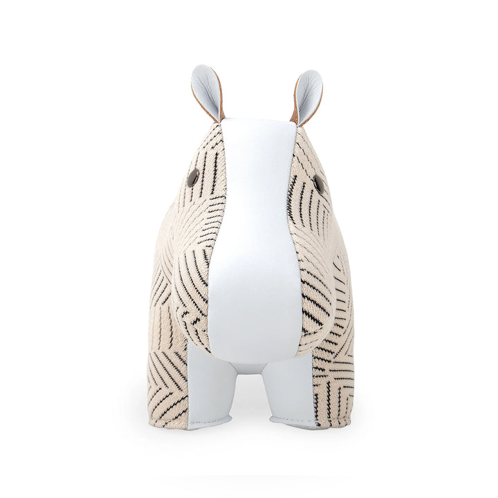 zuny | bookend | hippo | kvadrat razzle dazzle white