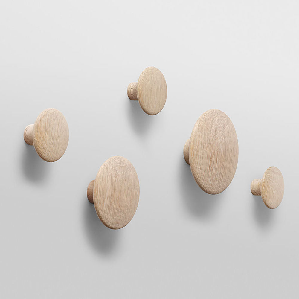 muuto | dots wood | oak | set of 5 – top3 by design