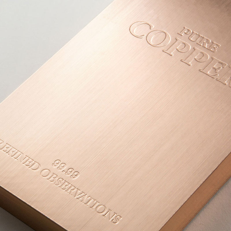 daycraft | slab lined notebook | copper - LC