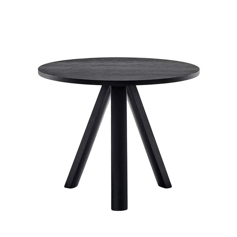 go home | plateau table round | black 90cm - 3DC