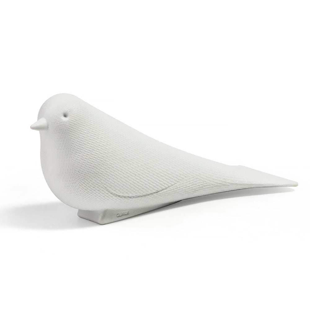 qualy | dove door stopper | white