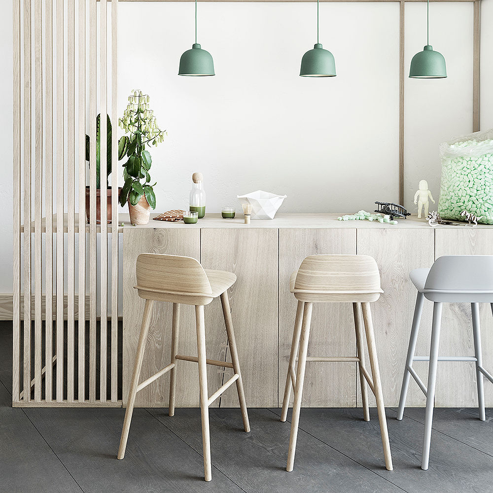muuto nerd bar stool 75cm grey top3 by design
