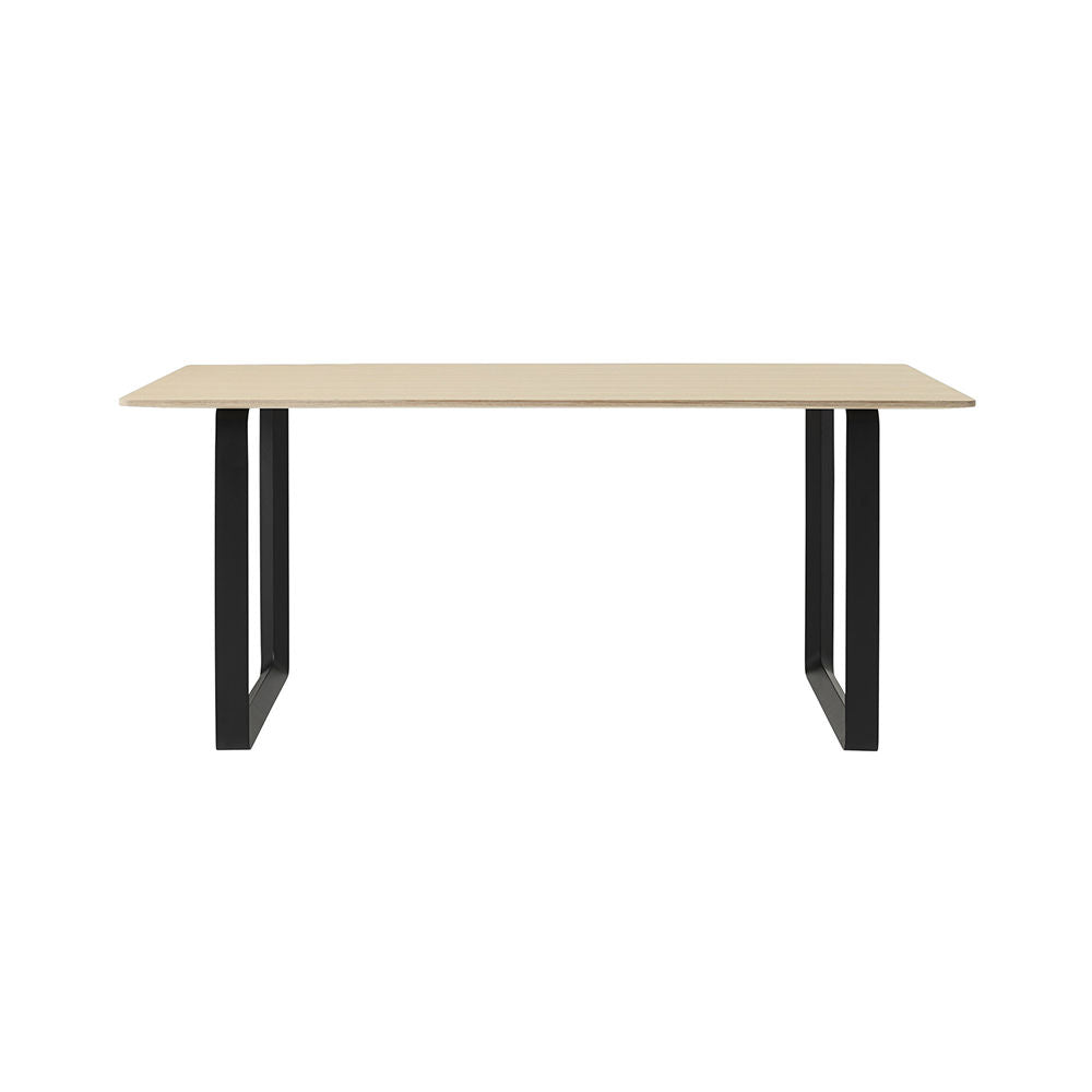 muuto | 70/70 table | oak veneer + black base 170x85cm