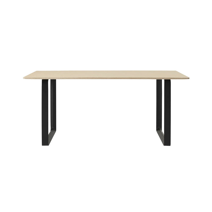 muuto | 70/70 table | oak veneer + black base 170x85cm