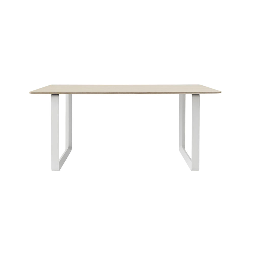 muuto | 70/70 table | oak veneer + white base 170x85cm