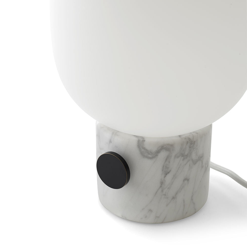 audo copenhagen (menu) | jwda table lamp large | white carrara marble