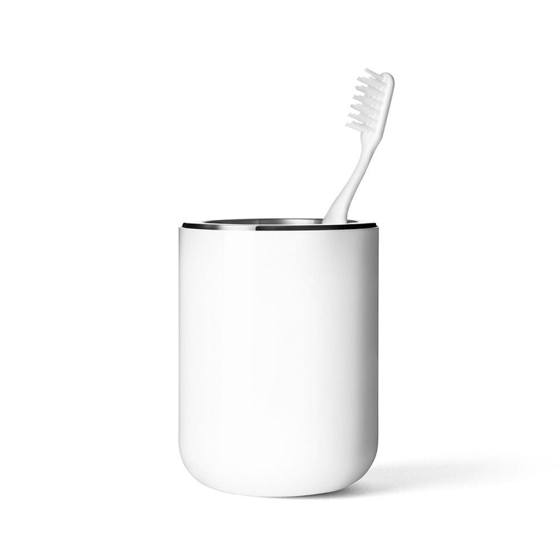 audo copenhagen (menu) | norm toothbrush holder | gloss white - DC