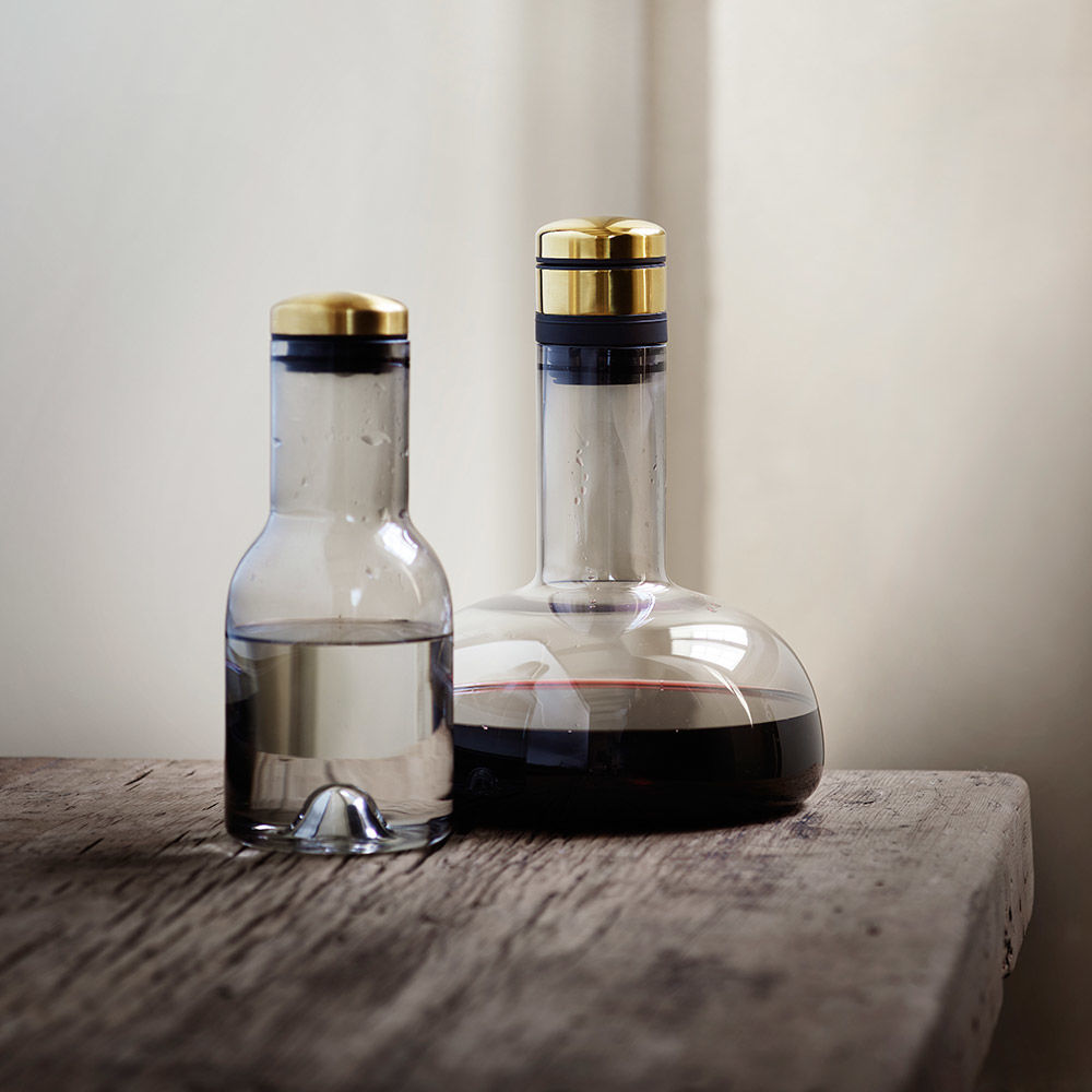 audo copenhagen (menu) | wine breather carafe | smoke + brass