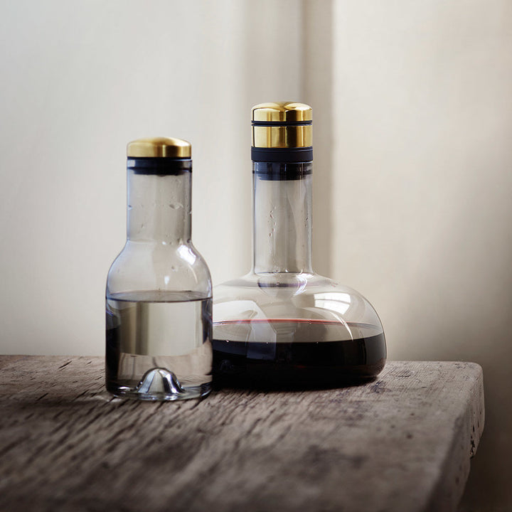 audo copenhagen (menu) | wine breather carafe | smoke + brass