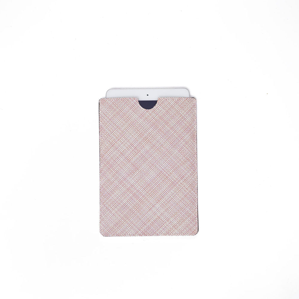 chilewich | tablet sleeve small | basketweave blush - DC