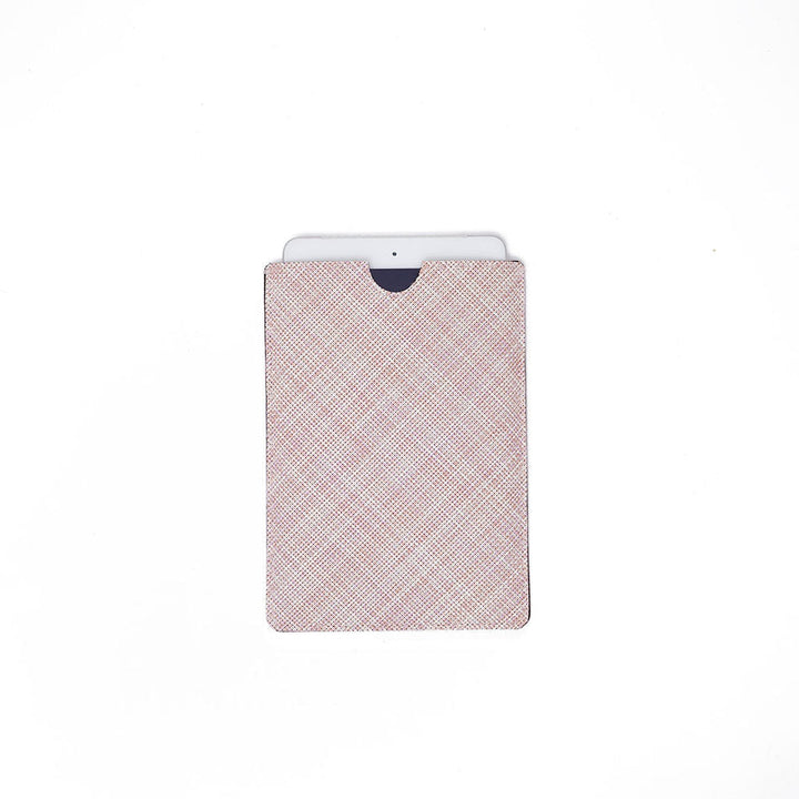 chilewich | tablet sleeve small | basketweave blush - DC