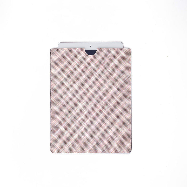 chilewich | tablet sleeve medium | basketweave blush - DC