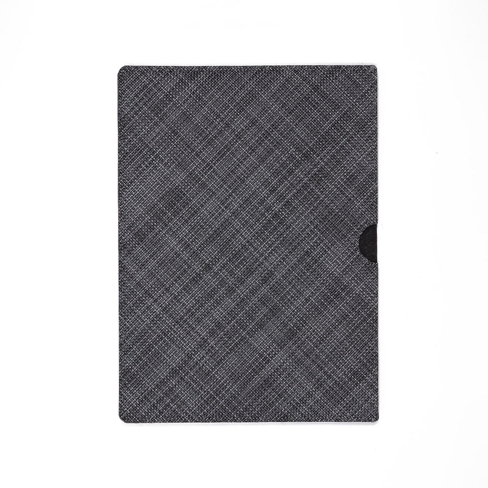 chilewich | laptop sleeve small | basketweave cool grey - DC