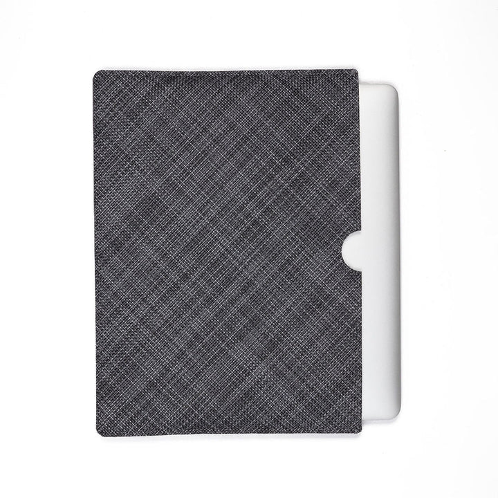 chilewich | laptop sleeve small | basketweave cool grey - DC