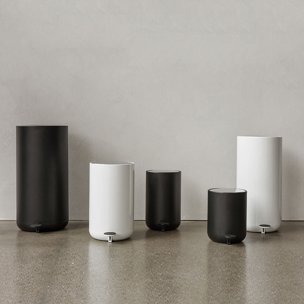 audo copenhagen (menu) | norm pedal bin 7 litre | matte black - DC