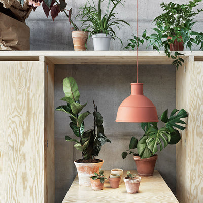 muuto | unfold pendant lamp | terracotta - 3DC