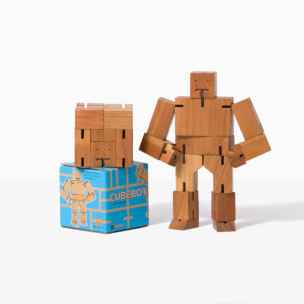 areaware | cubebot | small natural