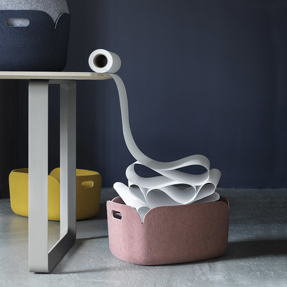 muuto | 70/70 table | oak veneer + grey base 170x85cm