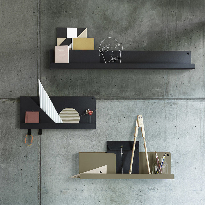 muuto | folded shelves | medium 63cm | olive