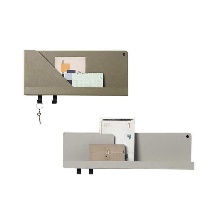 muuto | folded shelves | small 51cm | olive