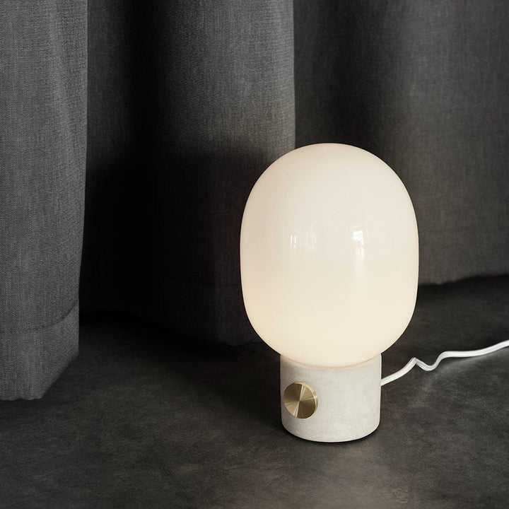 audo copenhagen (menu) | jwda table lamp small | light grey concrete