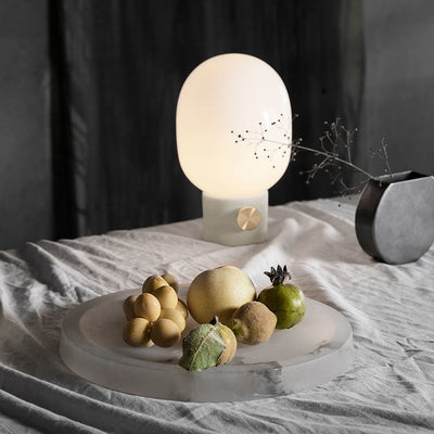 audo copenhagen (menu) | jwda table lamp small | light grey concrete