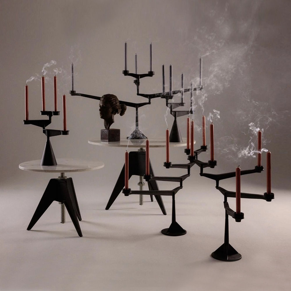 tom dixon | spin candelabra