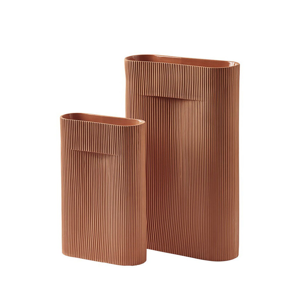 muuto | ridge vase | terracotta 48.5cm ~ DC