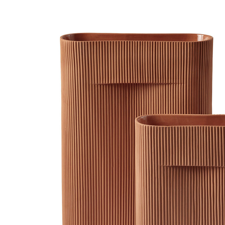 muuto | ridge vase | terracotta 48.5cm ~ DC