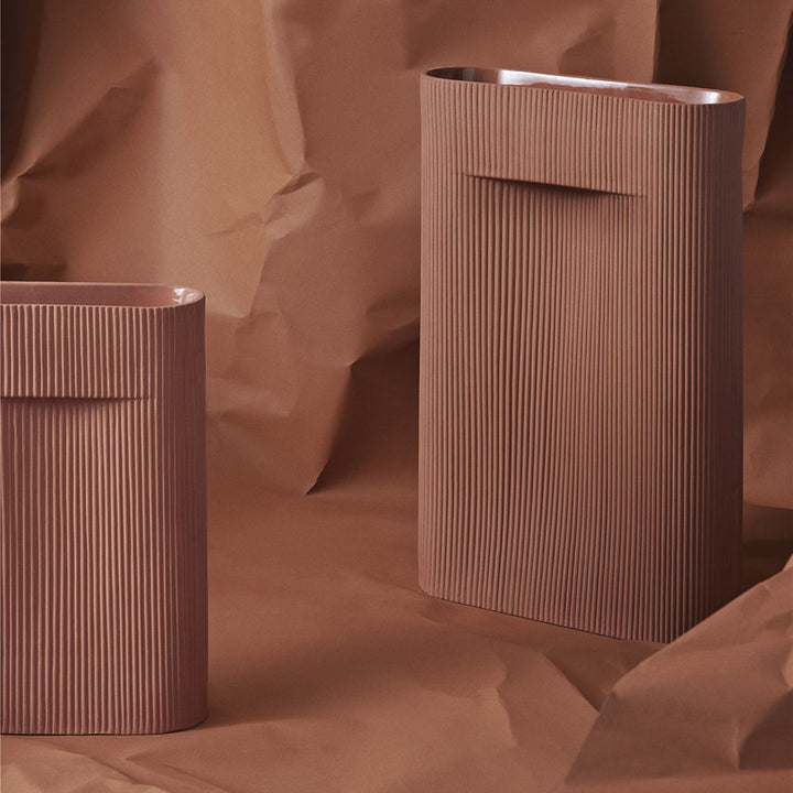 muuto | ridge vase | terracotta 48.5cm ~ DC