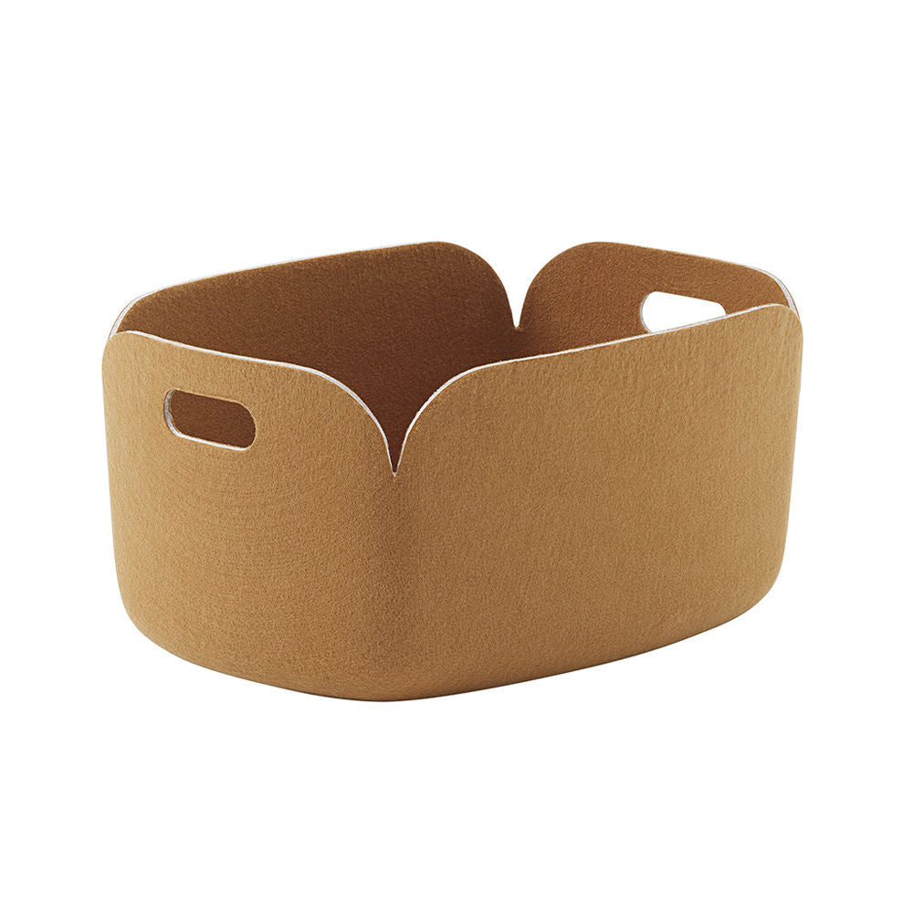 muuto | restore basket 48cm | burnt orange