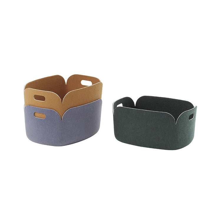 muuto | restore basket 48cm | dark green