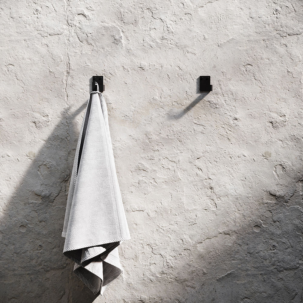 nichba | bath hook | 2 pack | black - LC