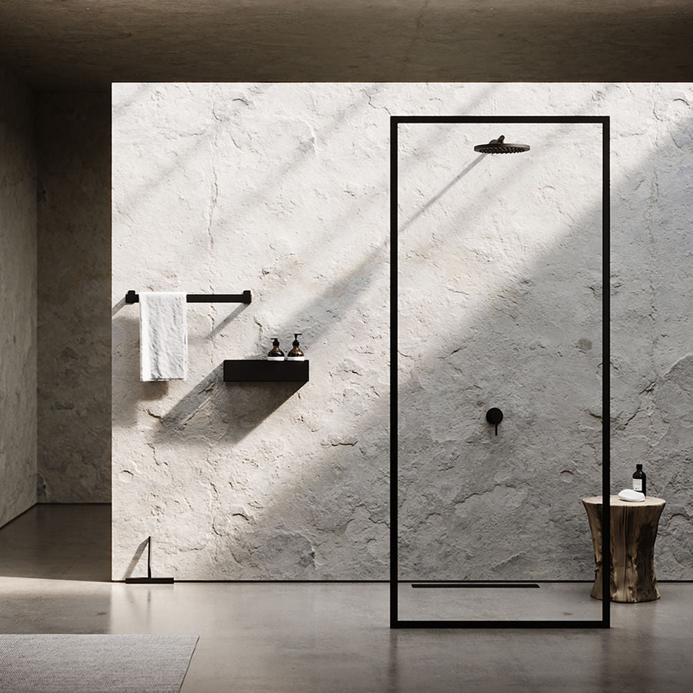 nichba | bath shelf 20 | black - LC