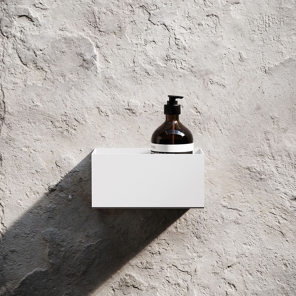 nichba | bath shelf 20 | white - LC