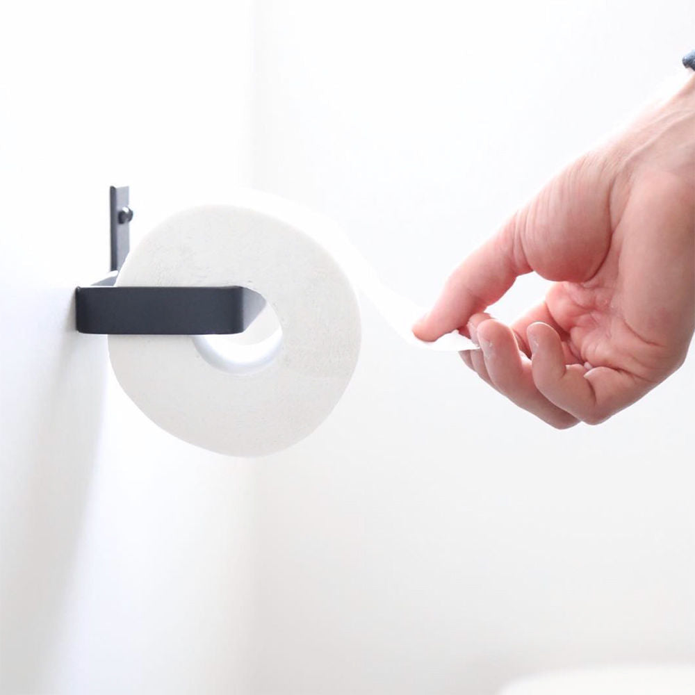 nichba | toilet paper holder | black - LC