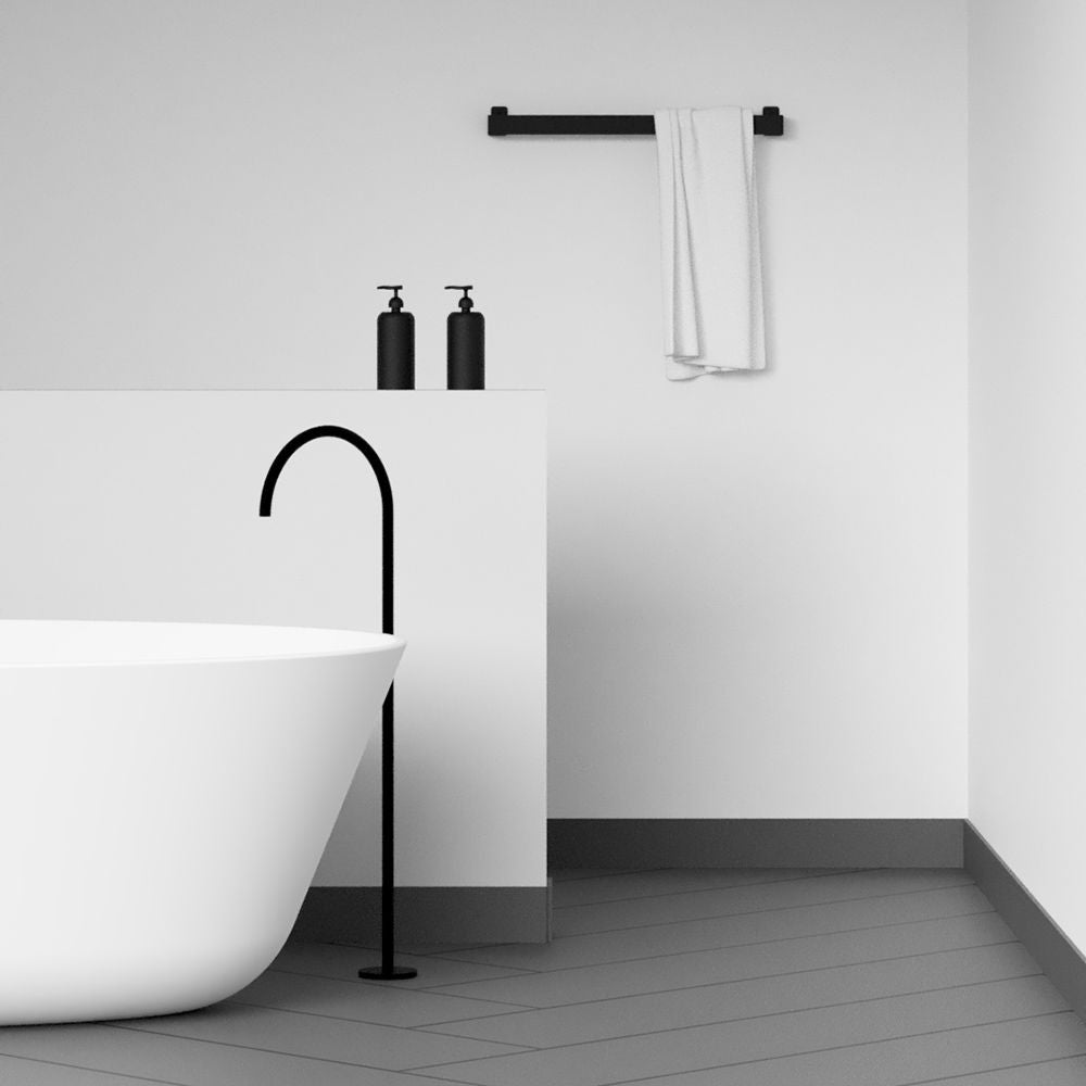 nichba | towel hanger | white - LC