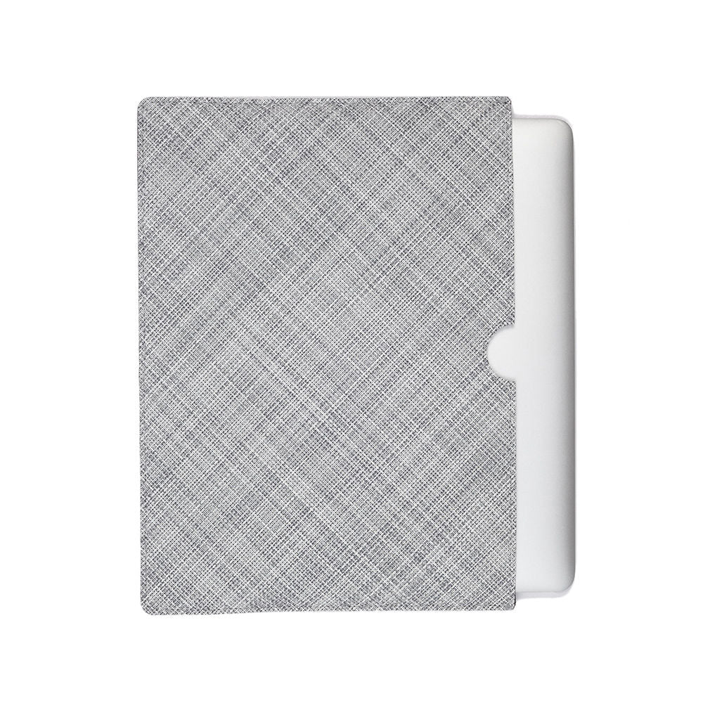 chilewich | laptop sleeve small | basketweave mist - DC