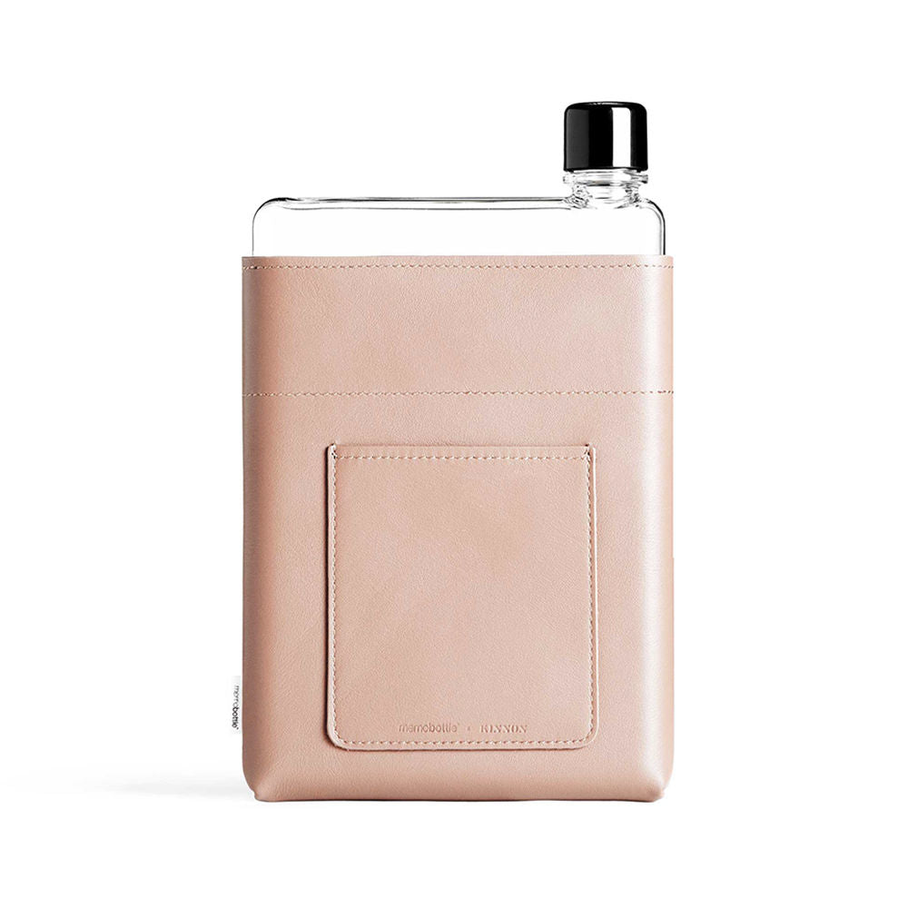 memobottle | sleeve A5 leather | nude - LC