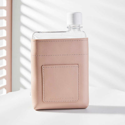 memobottle | sleeve A6 leather | nude - DC
